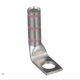 L1/0-56FW 90° Compression Lug | T2 Copper | 1/0 AWG | 5/16" Stud | Pink