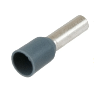 LT40010 Cord End Terminal | 12AWG (4.0mm²) | Gray European Style Ferrule