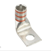 3/0-12FW 90° Standard Barrel Compression Lug | T2 Copper | 3/0 AWG | Orange